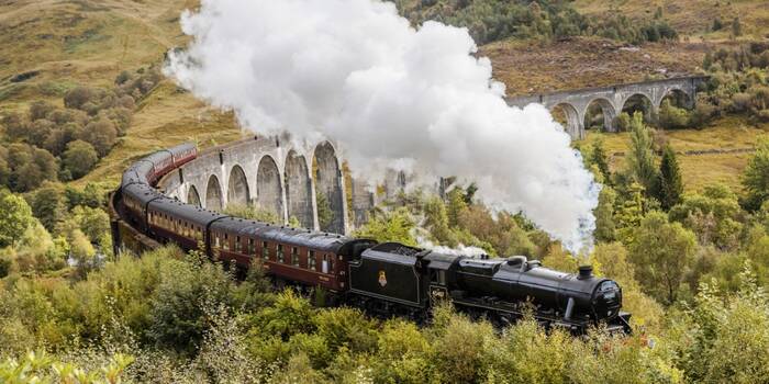 Scottish Canals The Jacobite Steam Train Hogwarts Express