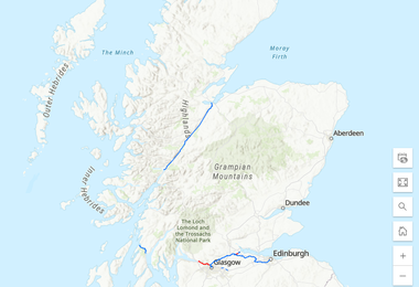 Our canal network map - live!